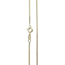 Ostsee-Schmuck Kette Panzer 1,3 mm Gold 333