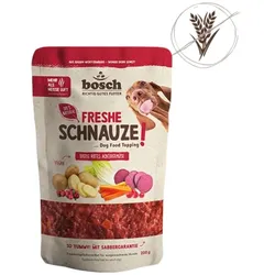 BOSCH Freshe Schnauze Topping 200g rotes Ackergemüse 8 x 200g Rotes Ackergemüse