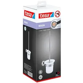 Tesa WC-Garnitur MOON Silber/Weiß 1 St.