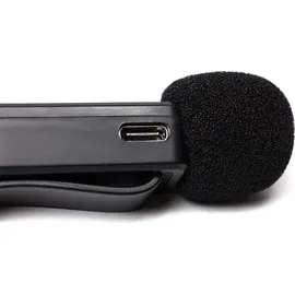 NILOX Xmic Action-Kamera mit Drahtlosem Mikrofon Schwarz/Grau