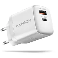 AXAGON ACU-PQ30W Ladegerät QC3.0,4.0/AFC/FCP/PPS/Apple + PD USB-C, 30W - weiß