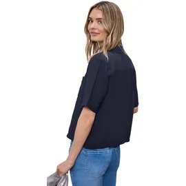 STREET ONE Kurzarmbluse Blau 38