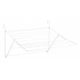 Sauvic Ausziehbare Balkonwäscheleine - White - One Size