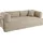 homsy by ana johnson Schlafsofa 2-Sitzer Beigebraun