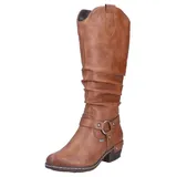 Rieker Westernstiefel, Blockabsatz, Cowboystiefel mit wasserabweisender TEX-Membran, Gr. 36, braun, , 95784603-36