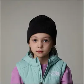 The North Face Kinder Jim Beanie-Mütze, TNF Black Heather, L - L