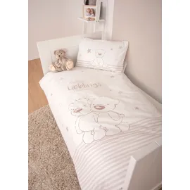OTTO home Kleiner Liebling Bär Beige 100 x 135 cm + 40 x 60 cm