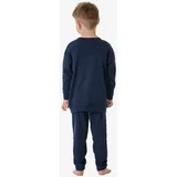 SCHIESSER Pyjama Nightwear 1 Blau 116 (EU)