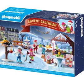 Playmobil Weihnachten - Adventskalender Ausflug auf den Weihnachtsmarkt 71472