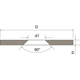 vasalat Scheibenmagnet selbstklebend, Magnete mit Metallscheiben mit Senkbohrung, Magnet ø 15mm, Neodym 12-teilig