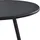 vidaXL Bartisch 60 x 107,5 cm Schwarz