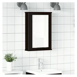 vidaXL Eiche 41,7 cm schwarz