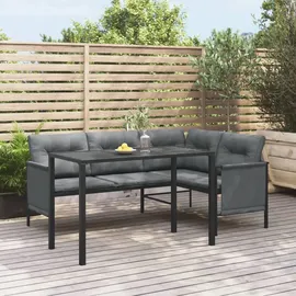 vidaXL Garten-Esstisch 110 x 54 x 70 cm Anthrazit