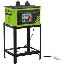 Betonstahl-Biegemaschine ZIPPER "ZI-RBMA1500", baumarkt, B:45cm H:32cm T:60cm, Stahl, Rohrbieger, für Programmbetrieb (Automatik) oder manuellen Betrieb