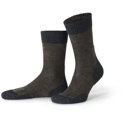Tchibo - Thermosocken mit Merinowolle - Herren - Gr. 35-38 - olivgrün
