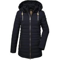 G.I.G.A. DX Damen Steppjacke mit abzippbarer Kapuze/leichte Übergangsjacke GS 14 WMN QLTD JCKT, dunkelnavy, 40, 41447-000