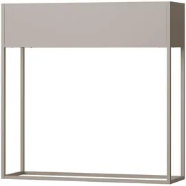 [en.casa] Joensuu 80 x 80 x 25 cm Hellgrau