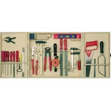 Pebaro 415 - Profi-Werkzeugschrank mit Young Worker Werkzeugen, Holz-Werkzeugschrank mit Zubehör
