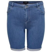 ONLY CARMAKOMA Carthunder Life Reg Long Shorts DNM Blau 54