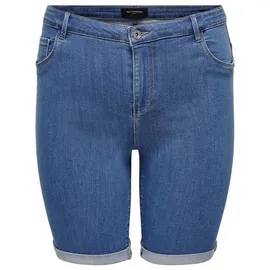 ONLY CARMAKOMA Carthunder Life Reg Long Shorts DNM Blau 54