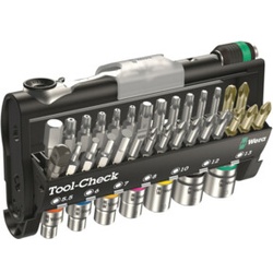 Wera Ratschen-Bit-Satz Tool-Check, 38-teilig