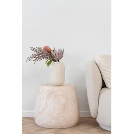 VCM Beistelltisch Bonn Clayfibre Clay Brown