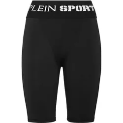 PLEIN SPORT Damen Tight, Schwarz, XL