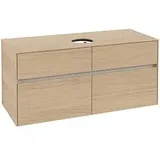 Villeroy & Boch Collaro Waschtischunterschrank | für Aufsatzecken mittig | Breite 1200 mm##Für Collaro (560 x mm) Ohne .. C04100VJ