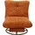 ed exciting design Sessel, Maranello orange, - Bequemer Fernsehsessel Relaxsessel drehbar
