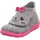 superfit Mädchen - Schuhe HAPPY Slipper, Modern, HELLGRAU/PINK 2500, 28