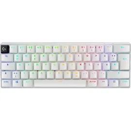 Logitech G PRO X 60 LIGHTSPEED, Gaming Tastatur, Mechanisch, Sonstiges, kabellos, White