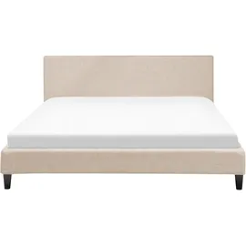 Beliani Fitou 180 x 200 cm Beige