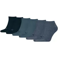 Puma Sneakersocken 3er Pack Blau 39-42