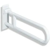 Hewi 801 Dreh-Stützklappgriff Wandstützgriff 750 mm signalweiß