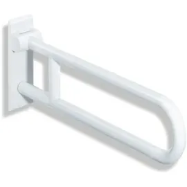 Hewi 801 Dreh-Stützklappgriff Wandstützgriff 750 mm signalweiß