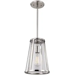 Harrow Pendelleuchte nickel poliert Feiss FE-HARROW-P-S