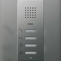 Gira Wohnungsstation AP 12506 00 Edelstahl