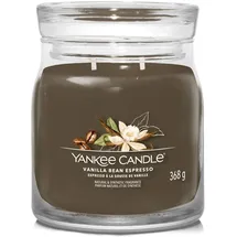 Yankee Candle Vanilla Bean Espresso Duftkerze 368 g beige
