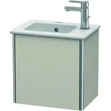 Duravit Waschtischunterschrank XSquare 41x28,9x40cm, wandhängend, Tür links, Taupe