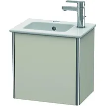 Duravit Waschtischunterschrank XSquare 41x28,9x40cm, wandhängend, Tür links, Taupe