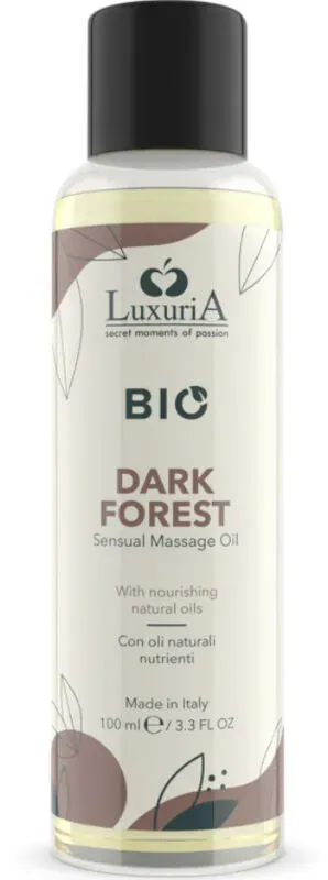 INTIMATELINE LUXURIA - BIO DUNKELWALD MASSAGEÖL 100 ML