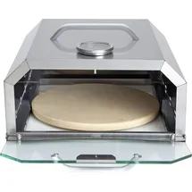 All'Grill Pizzaboxx eckig Edelstahl Gas-Grillmodelle Seitenkochfeld