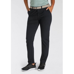 KangaROOS Jogger Pants (2-tlg., mit Gürtel) im lässigen konfektionierten Look – NEUE KOLLEKTION schwarz 38