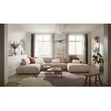 Musterring Wohnlandschaft Lucia viel Platz, bequem, U-Form, Verschiedene Farben, inkl. Kopfstütze, Gesamtbreite 434 cm grau