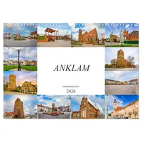 Calvendo Anklam Impressionen (Wandkalender 2026 DIN A3 quer), CALVENDO