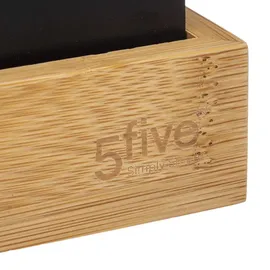 5five simply smart 5five - herausnehmbarer Organizer aus bambus Bava Schwarz