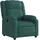 vidaXL Relaxsessel Dunkelgrün Stoff 95 x 99 x 95 cm Grün mit Liegeposition