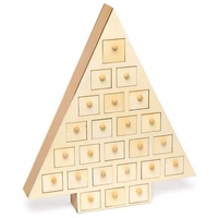 Adventskalender aus Holz in Baumform (Jede(r,s)) Bastelaktivitäten zu Weihnachten