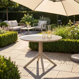 CLP Sky Gartentisch Ø 105 x 74 cm Grau