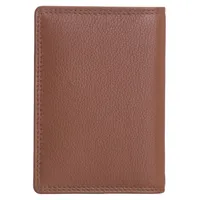 Josephine Osthoff Visitenkartenetui Ausweisetui Personalausweis Ausweishülle Leder Damen Ausweistasche Herren passport cover RFID-Schutz ohne Münzfach (841)